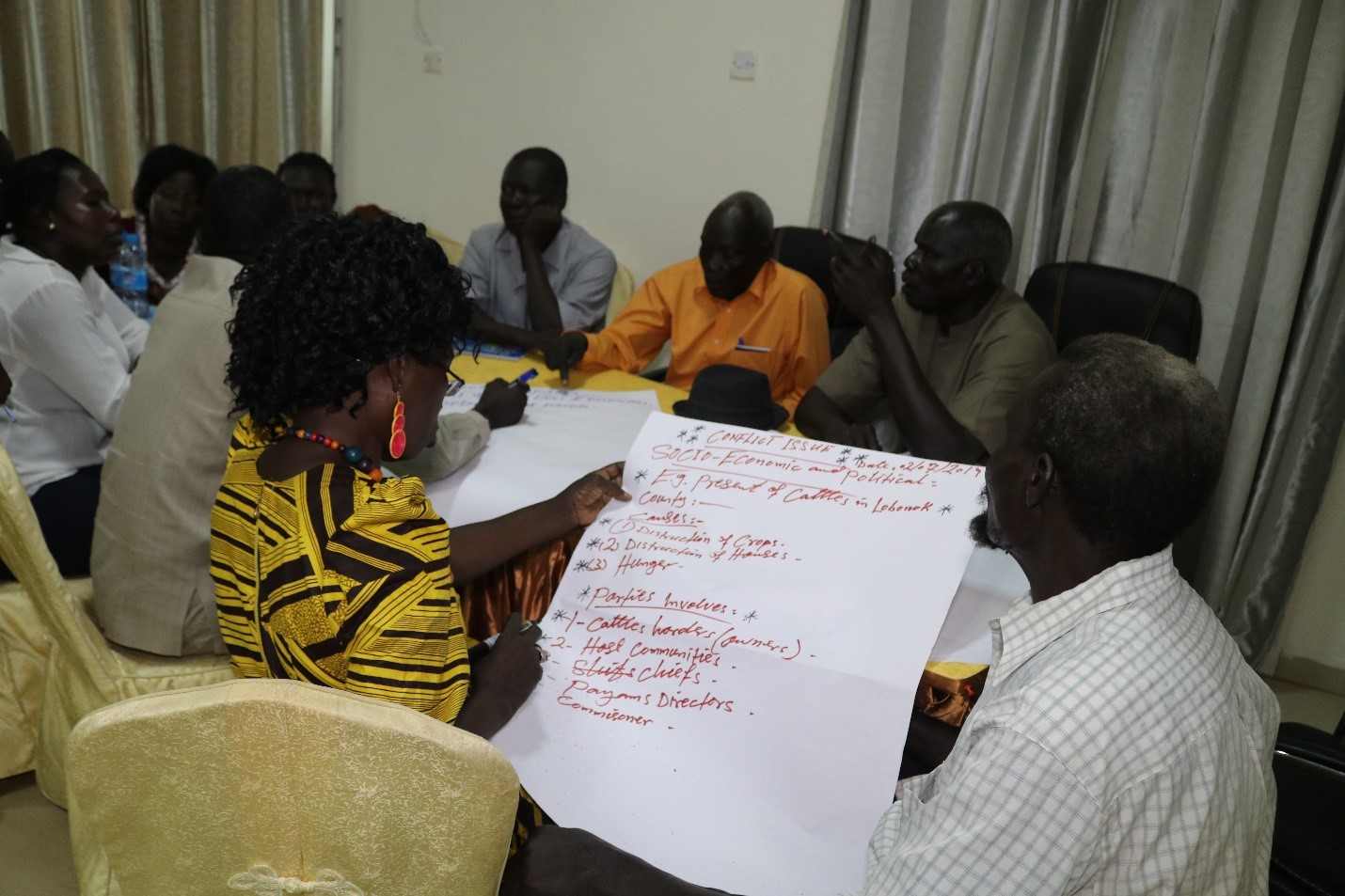 Training of Gbudue State Peace Committees on Transformational Leadership, Gender and Conflict Resolution
